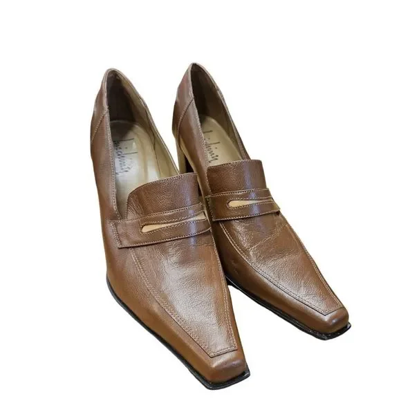 Luichiny leather Heeled Oxford size 8.5 - Picture 3 of 10